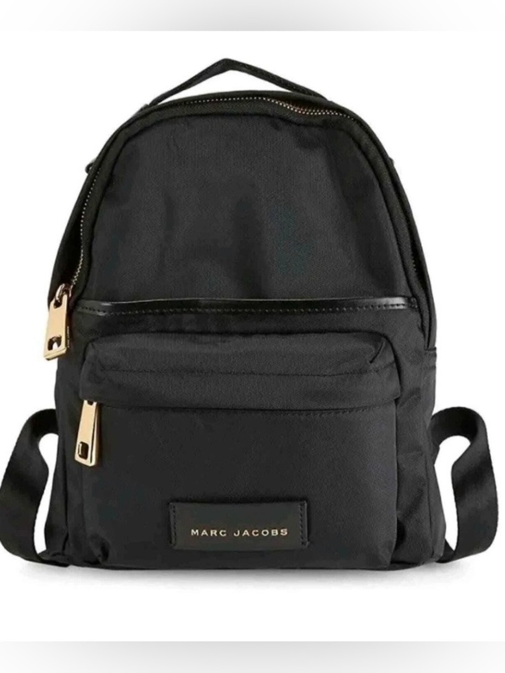Marc Jacobs  Mini Backpack with Gold Hardware